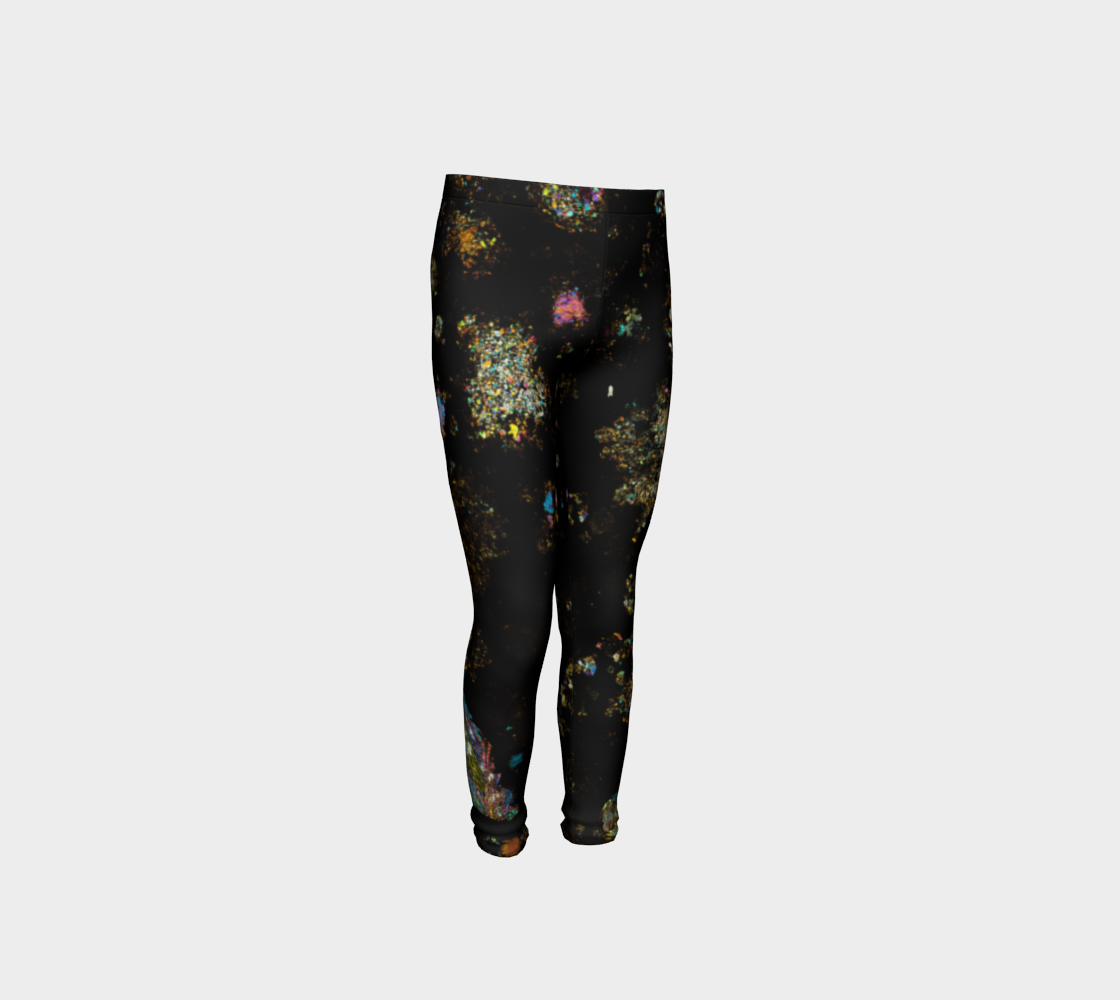 NWA 3118 Carbonaceous Chondrite Meteorite youth leggings