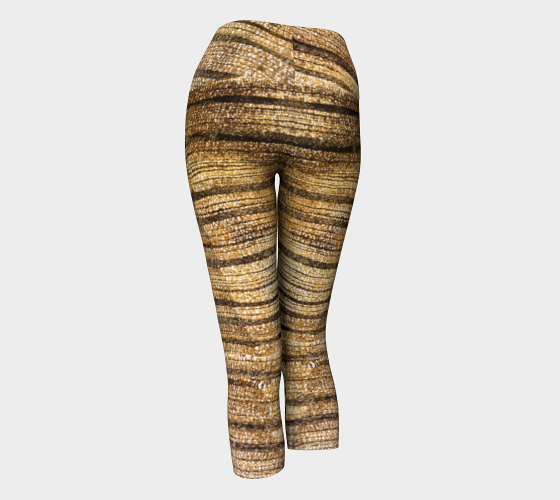 Petrified Wood 'Madera' yoga capris