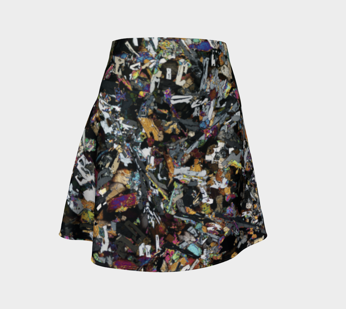 D'Orbigny Angrite Achondrite Meteorite echo flare skirt