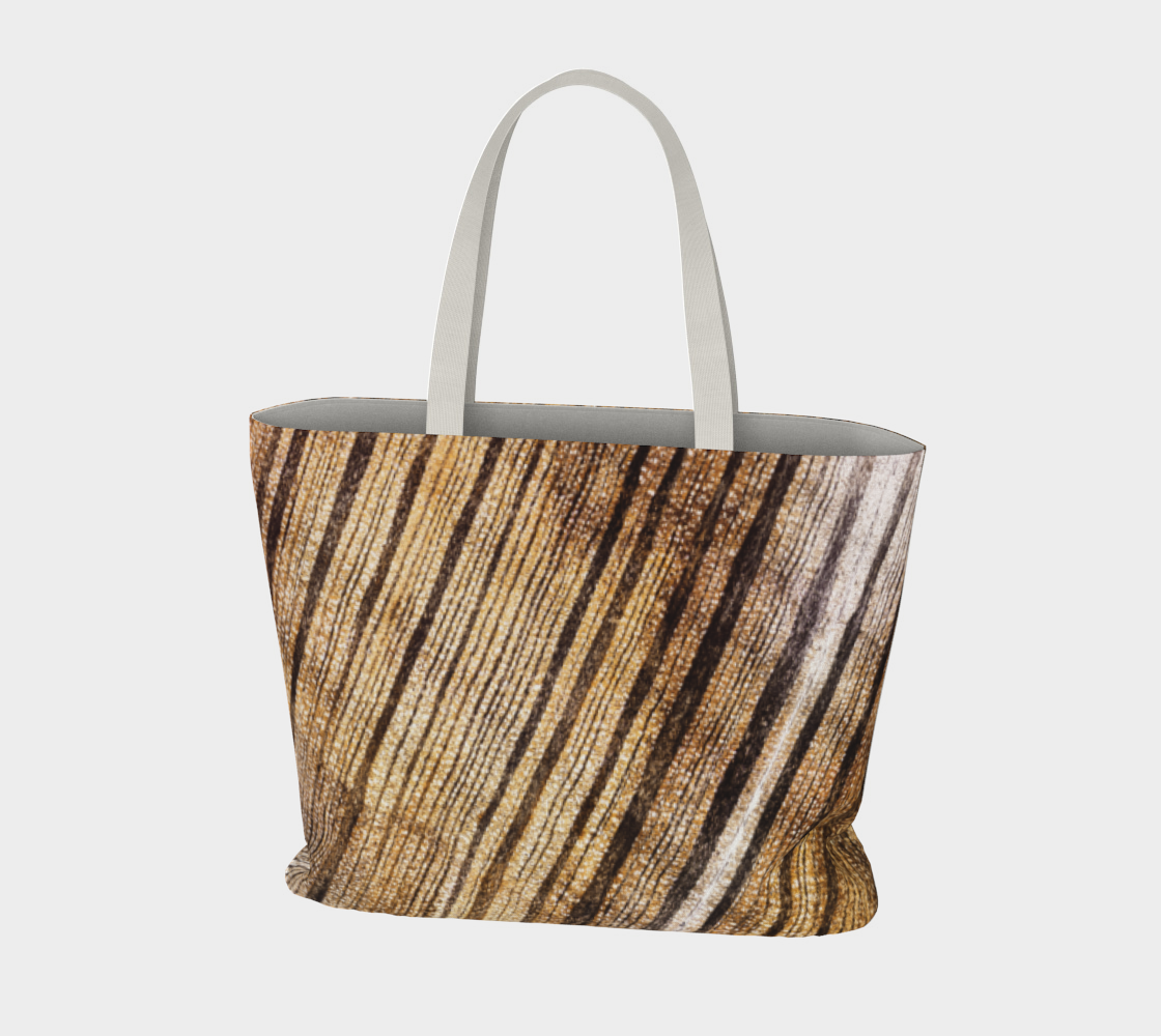 Petrified Wood ‘Madera’ large tote bag