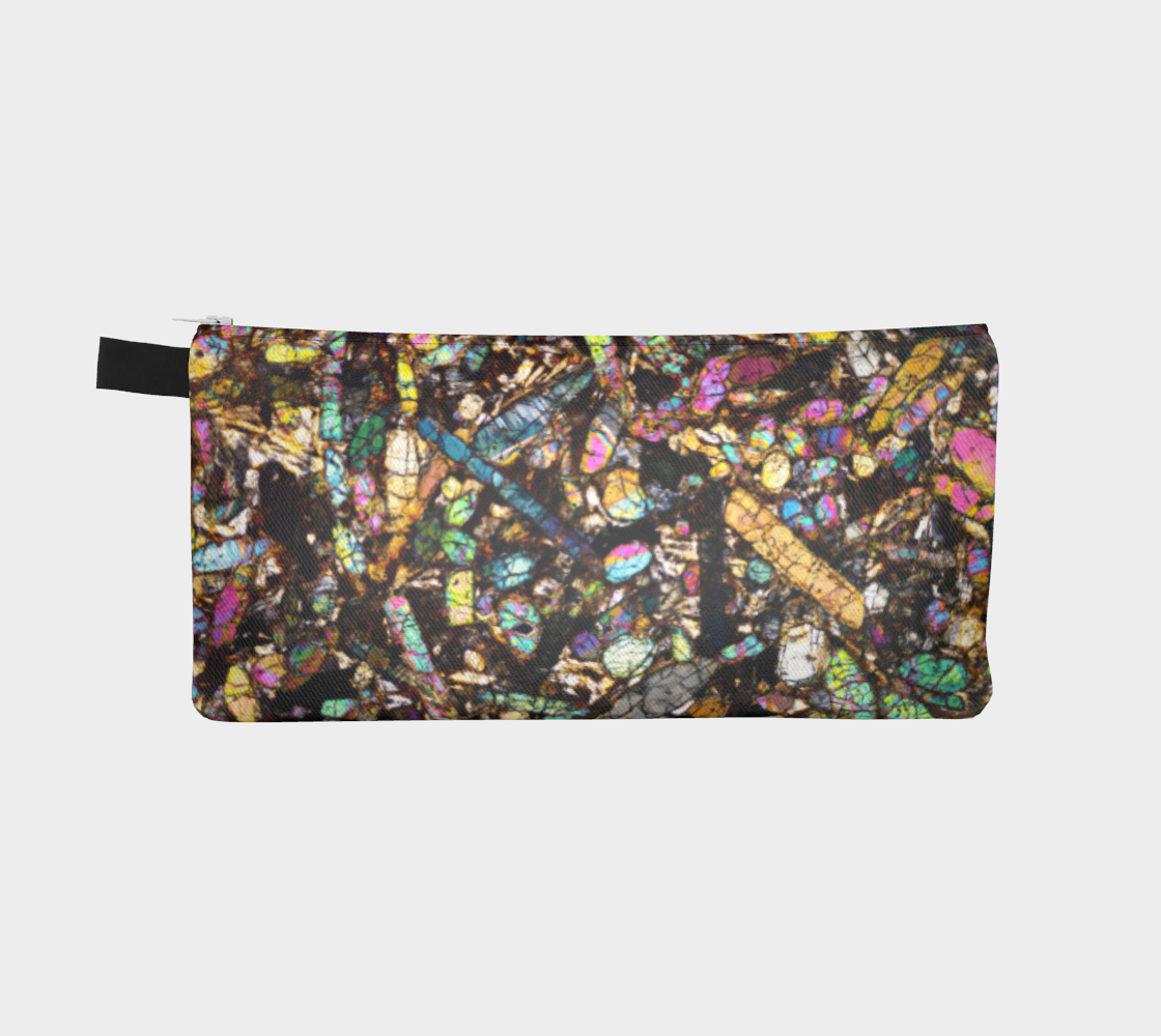 NWA 10153 Martian Nakhlite Meteorite pencil case