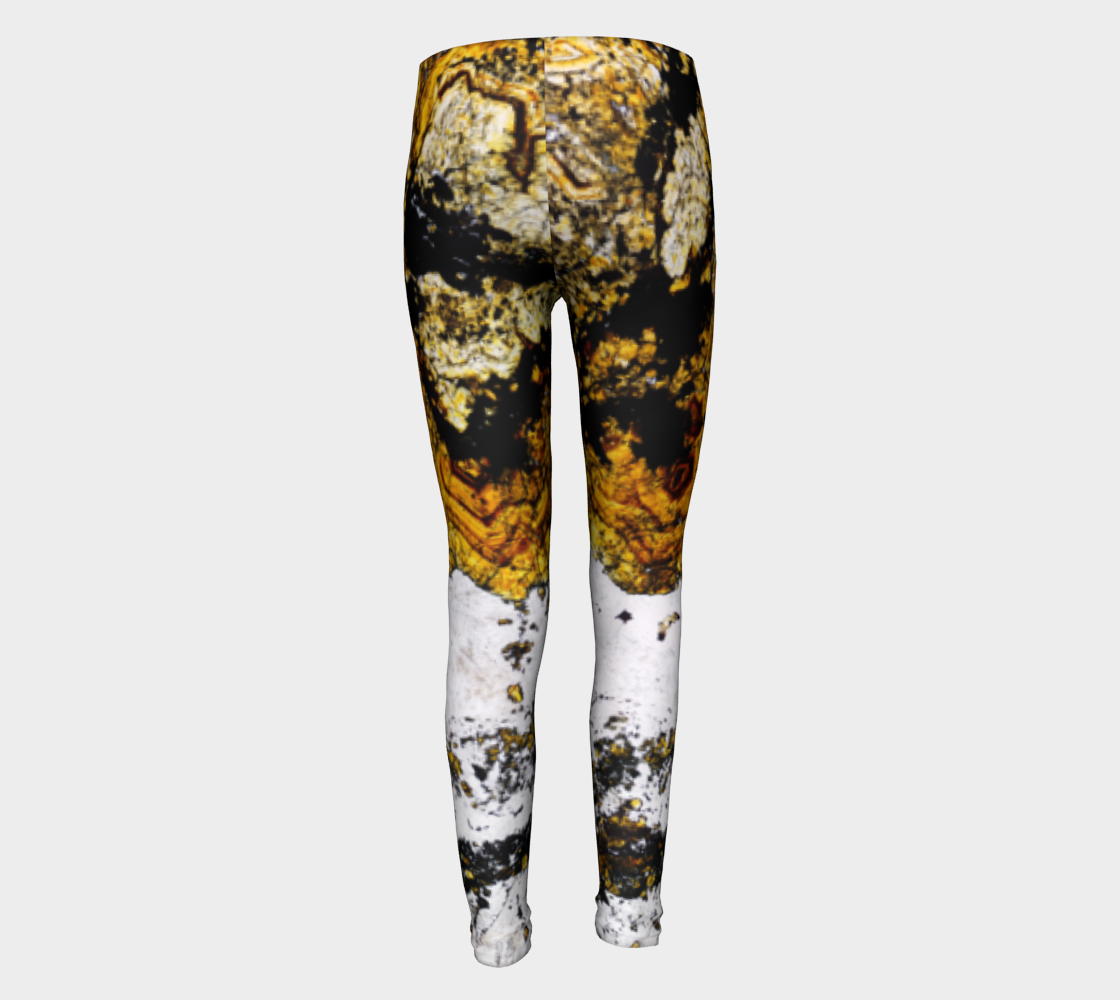 Sphalerite (Red Dog Mine, AK) youth leggings
