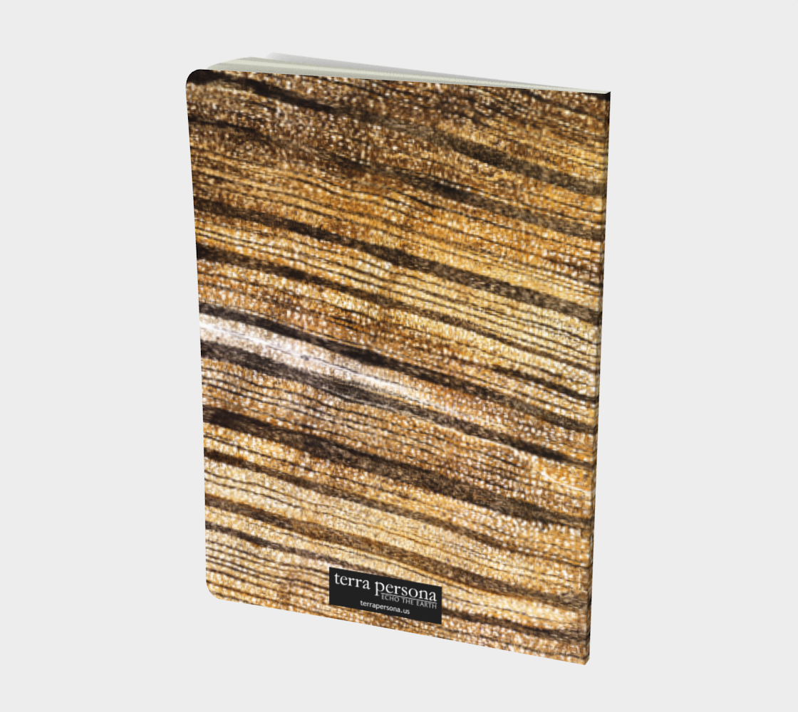 Petrified Wood 'Madera' softcover journal 7.25" x 10"