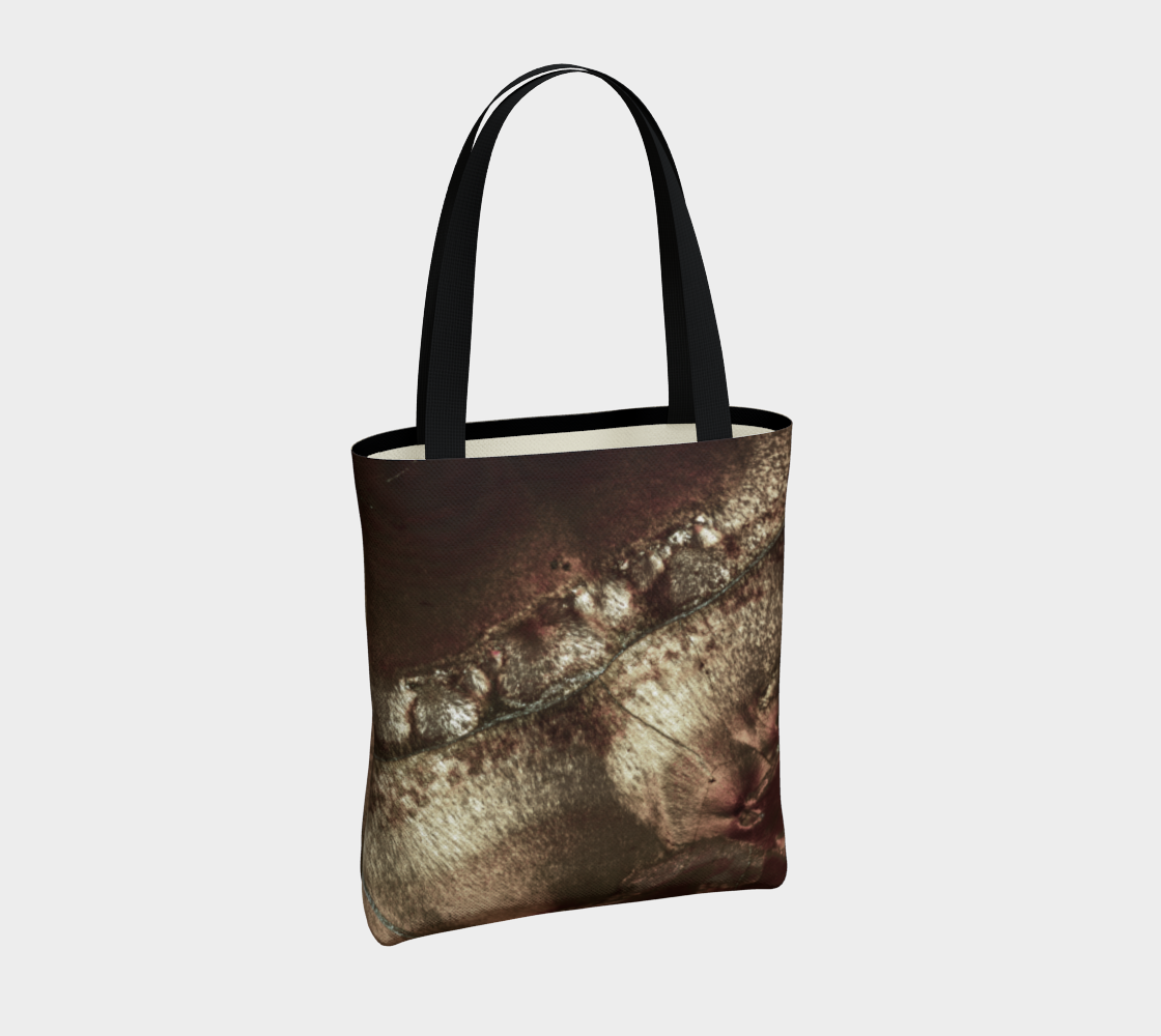 Bird's Eye Rhyolite 'Amazon Warrior' tote bag