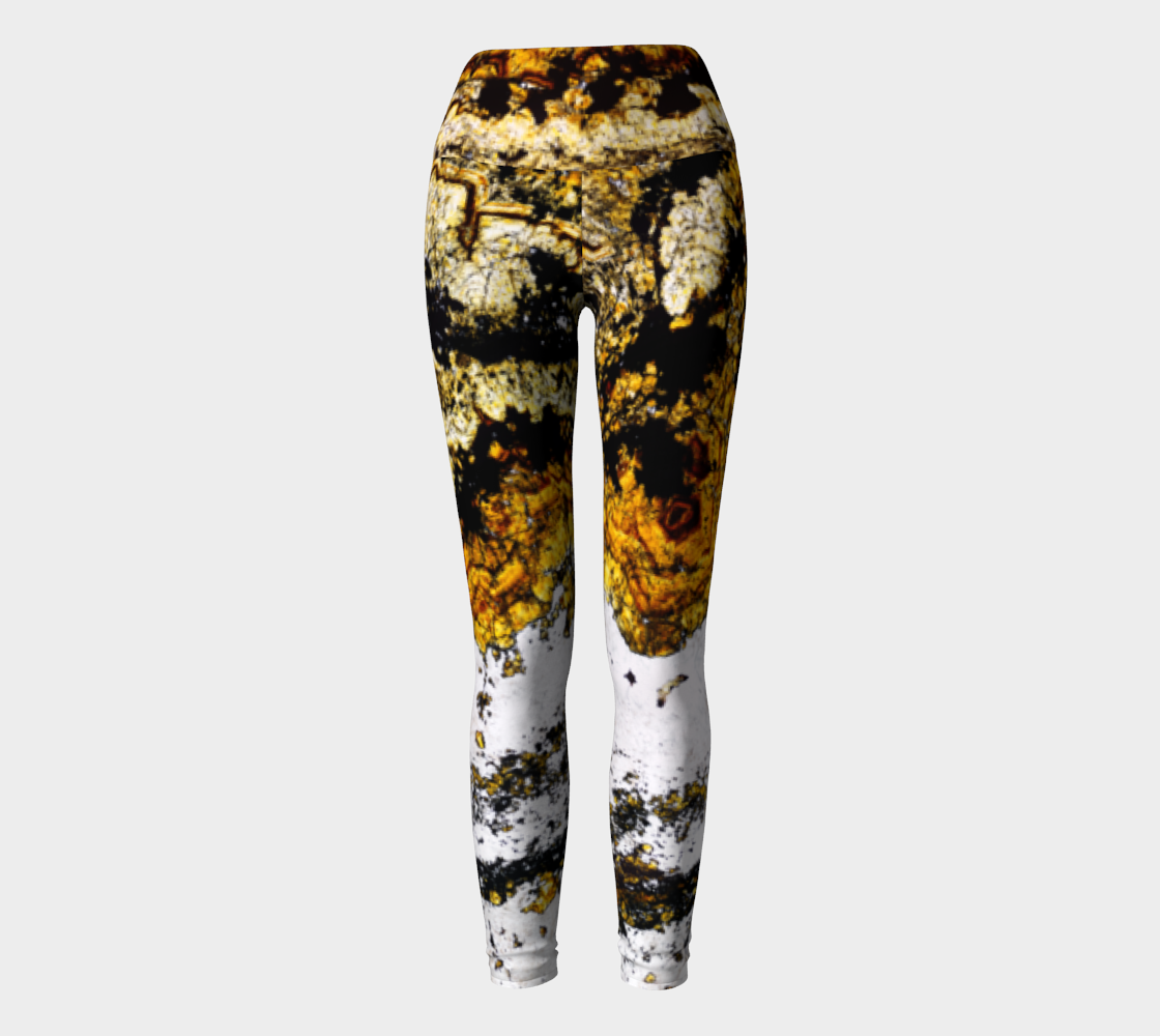 Sphalerite (Red Dog Mine, AK) yoga leggings