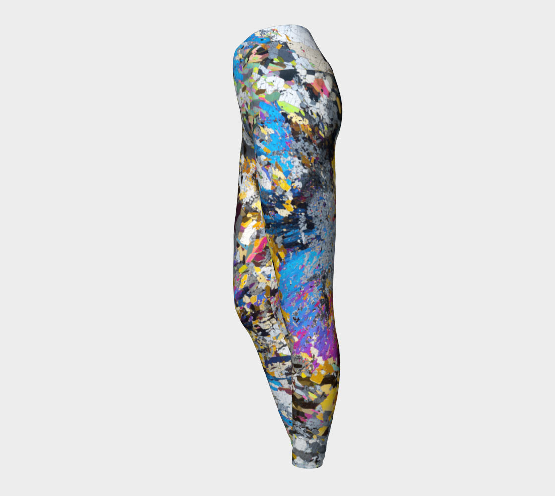 Sillimanite+Phlogopite Metapelite (Oygarden Group-Antarctica) yoga leggings