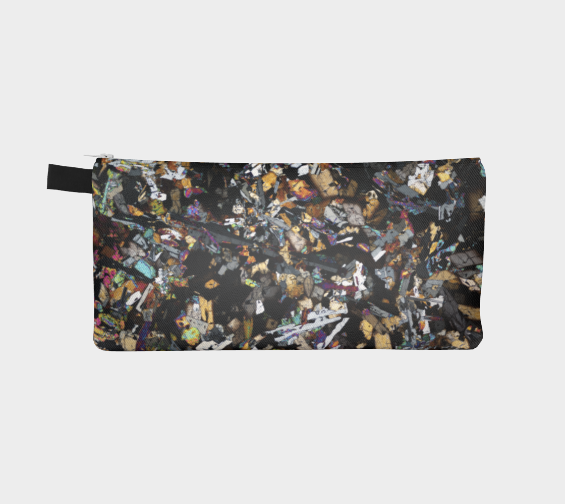 D'Orbigny Angrite Achondrite Meteorite pencil case