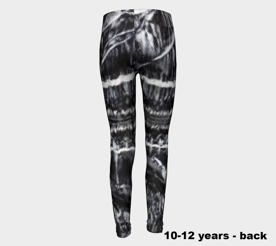 Serpentine from Sloan Kimberlite 'Fierce' youth leggings