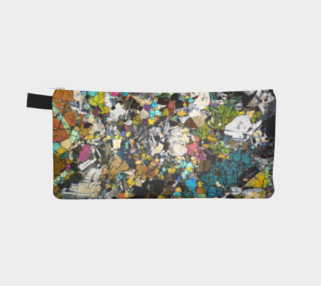 Tirhert Vestan Eucrite Meteorite pencil case