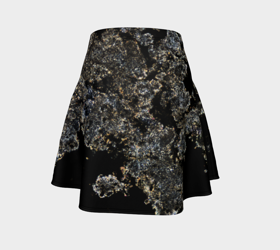 Allende Carbonaceous Chondrite Meteorite CAI flare skirt