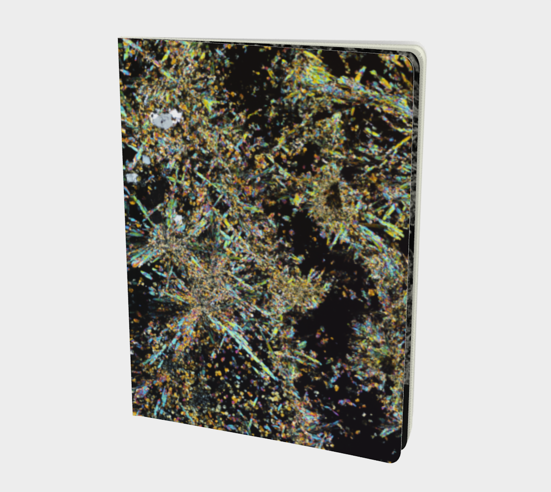 Tourmaline Breccia Pipe (Soledad project, Peru) softcover journal 7.25" x 10"