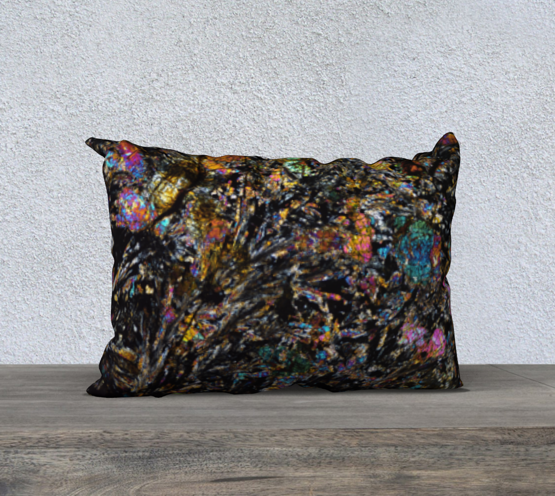 Dhofar 287 Lunar Basalt Meteorite 20"x14" pillow case