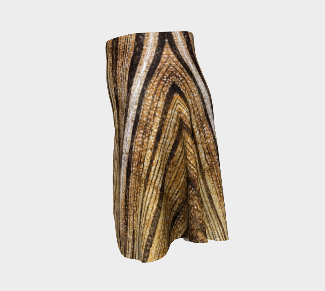 Petrified Wood 'Madera' flare skirt