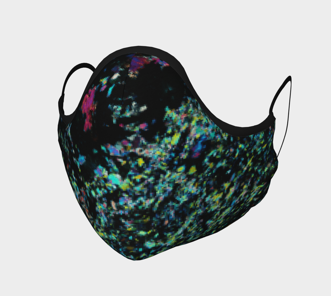 Lapis Lazuli 'Neon Tide' face mask