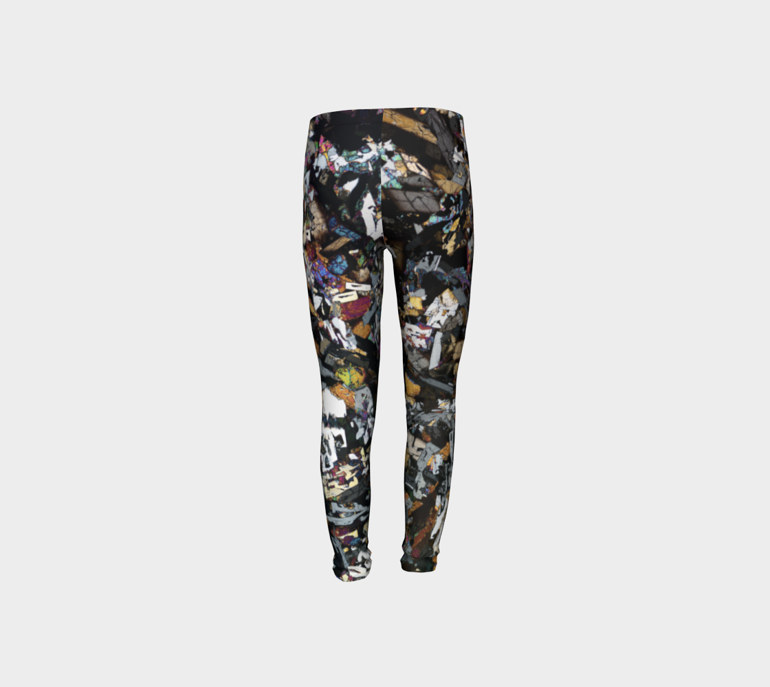 D'Orbigny Angrite Achondrite Meteorite youth leggings