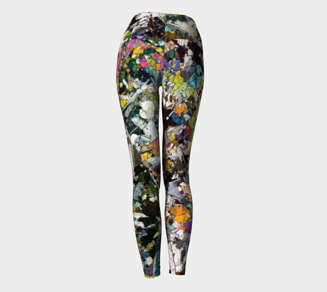 Tirhert Vestan Eucrite Meteorite yoga leggings