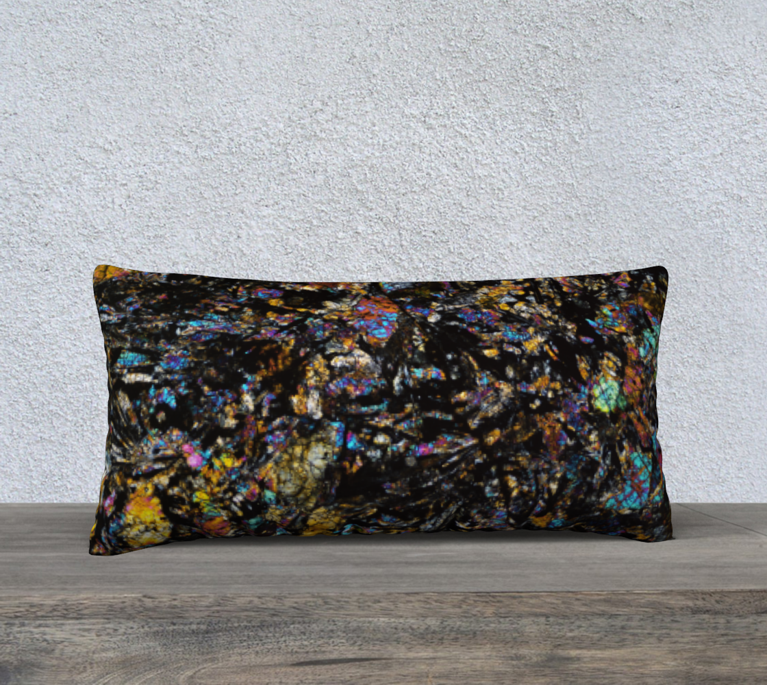 Dhofar 287 Lunar Basalt Meteorite 24"x12" pillow case