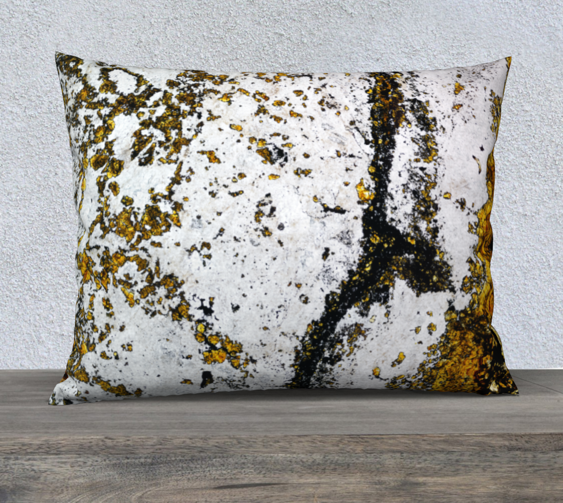 Sphalerite (Red Dog Mine, AK) 26"x20" pillow case