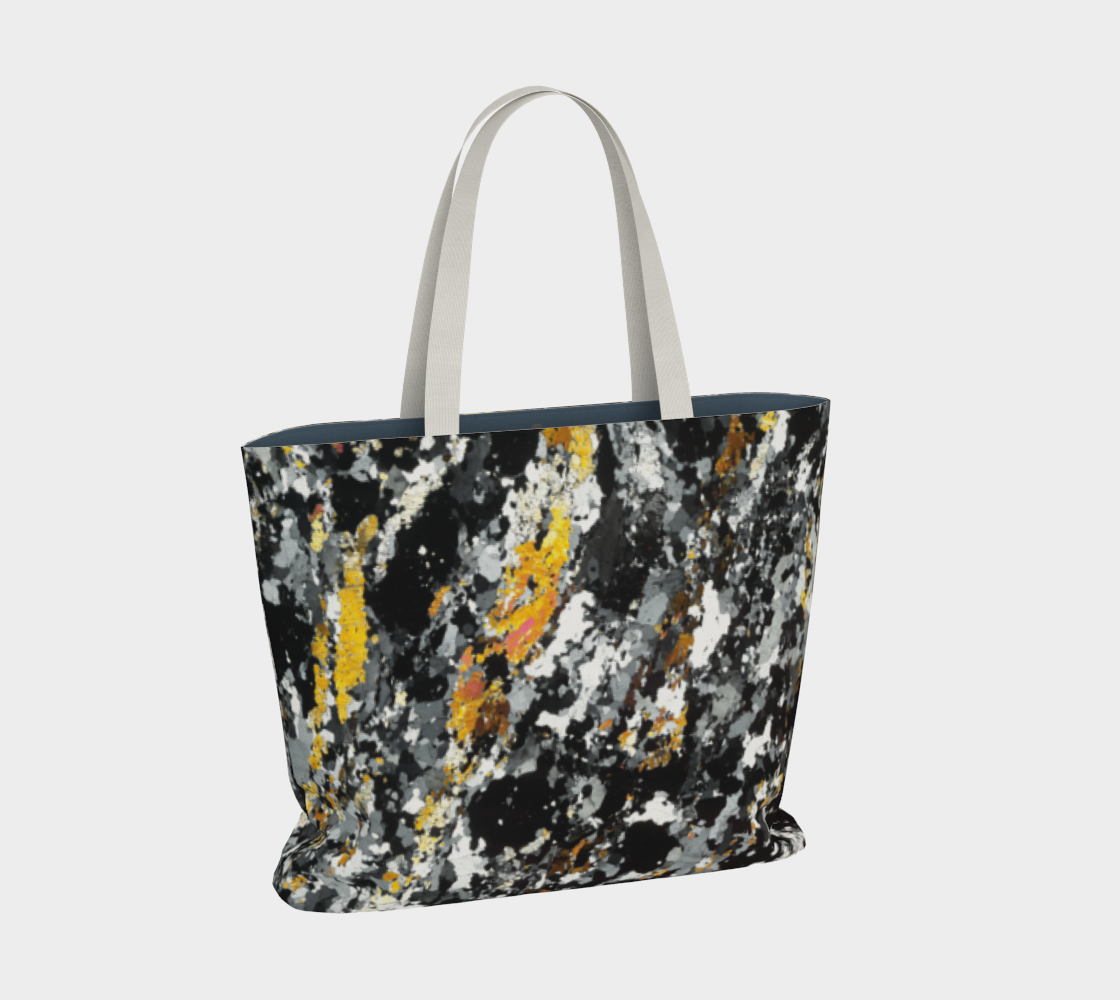 Garnet+Sillimanite Metapelite (Oygarden Group-Antarctica) large tote bag