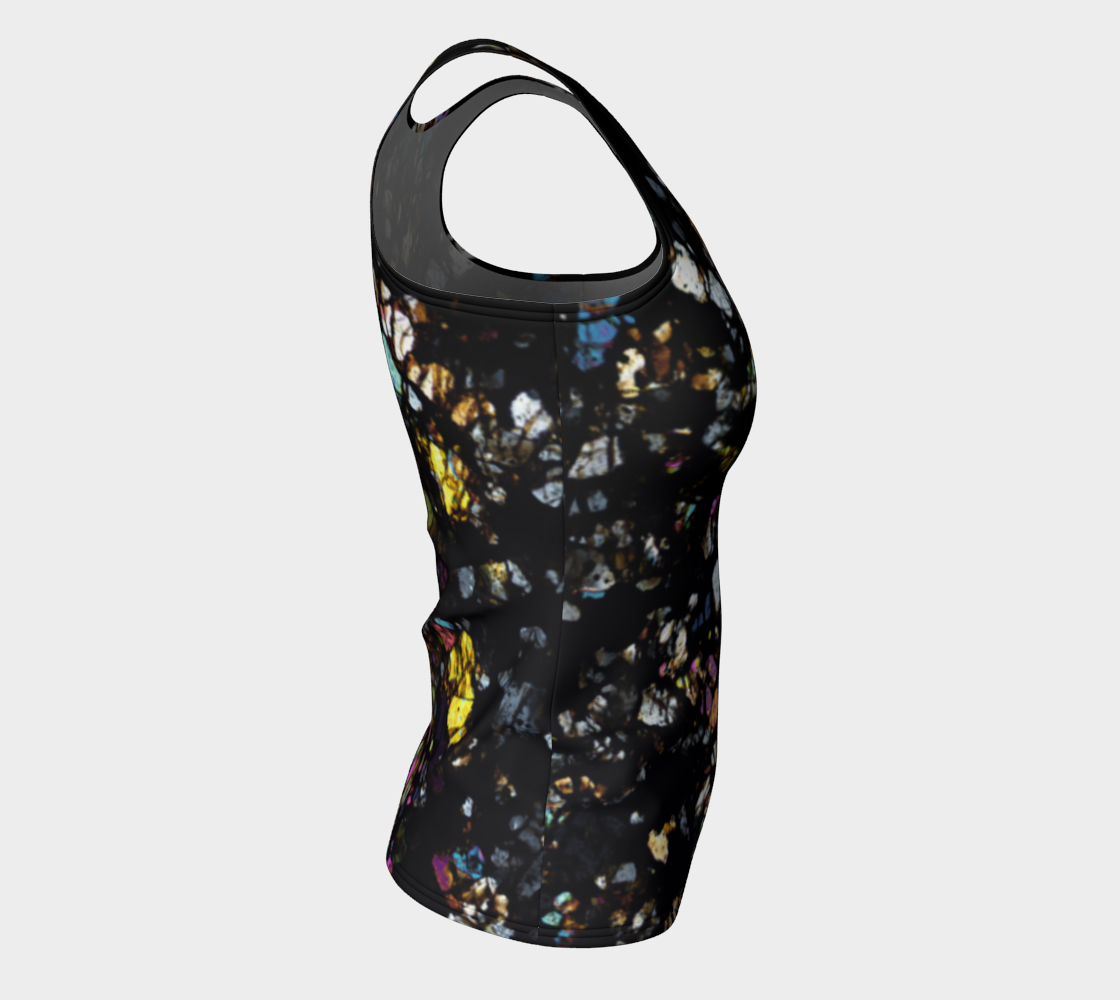 Campo del Cielo Iron Meteorite fitted tank top