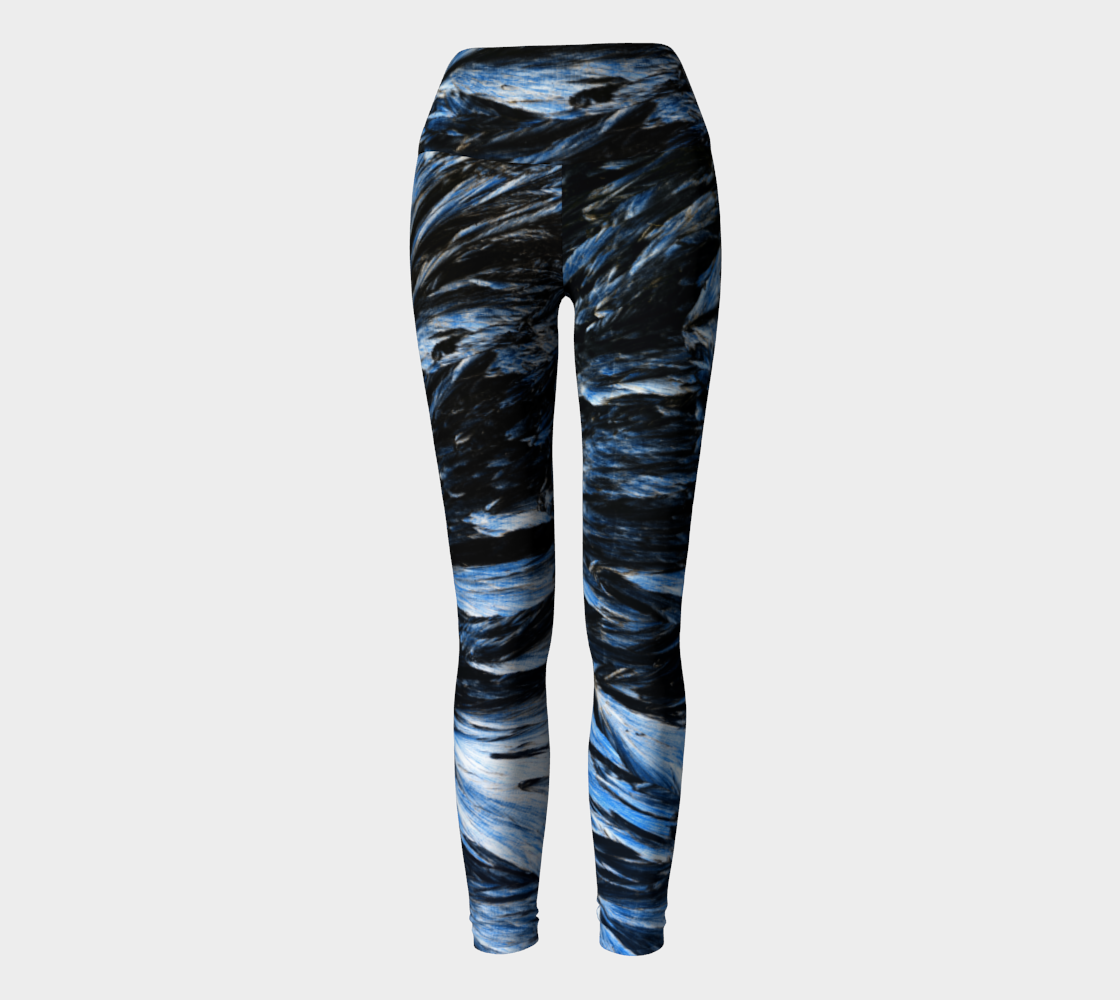 Seraphinite (Clinochlore) yoga leggings