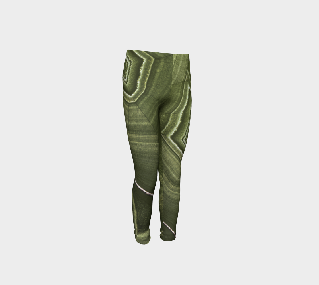 Malachite ‘Verde’ (Bisbee, AZ) youth leggings