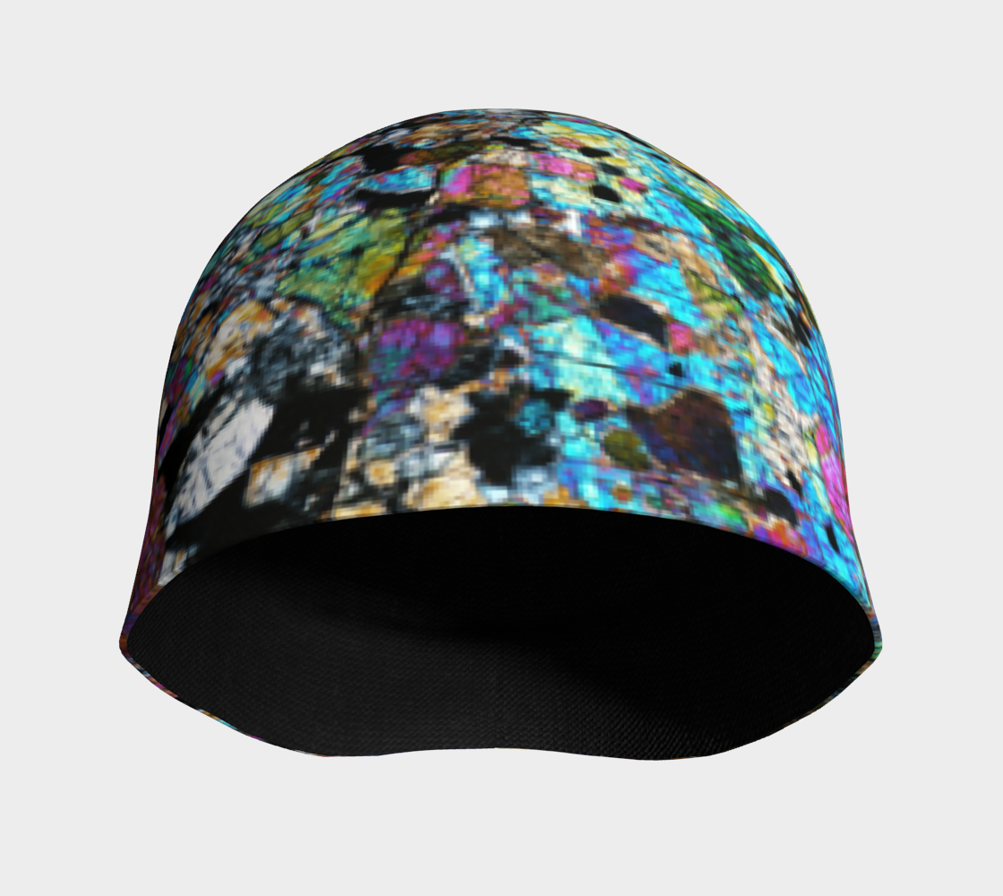 NWA 6950 Lunar Gabbro Meteorite beanie
