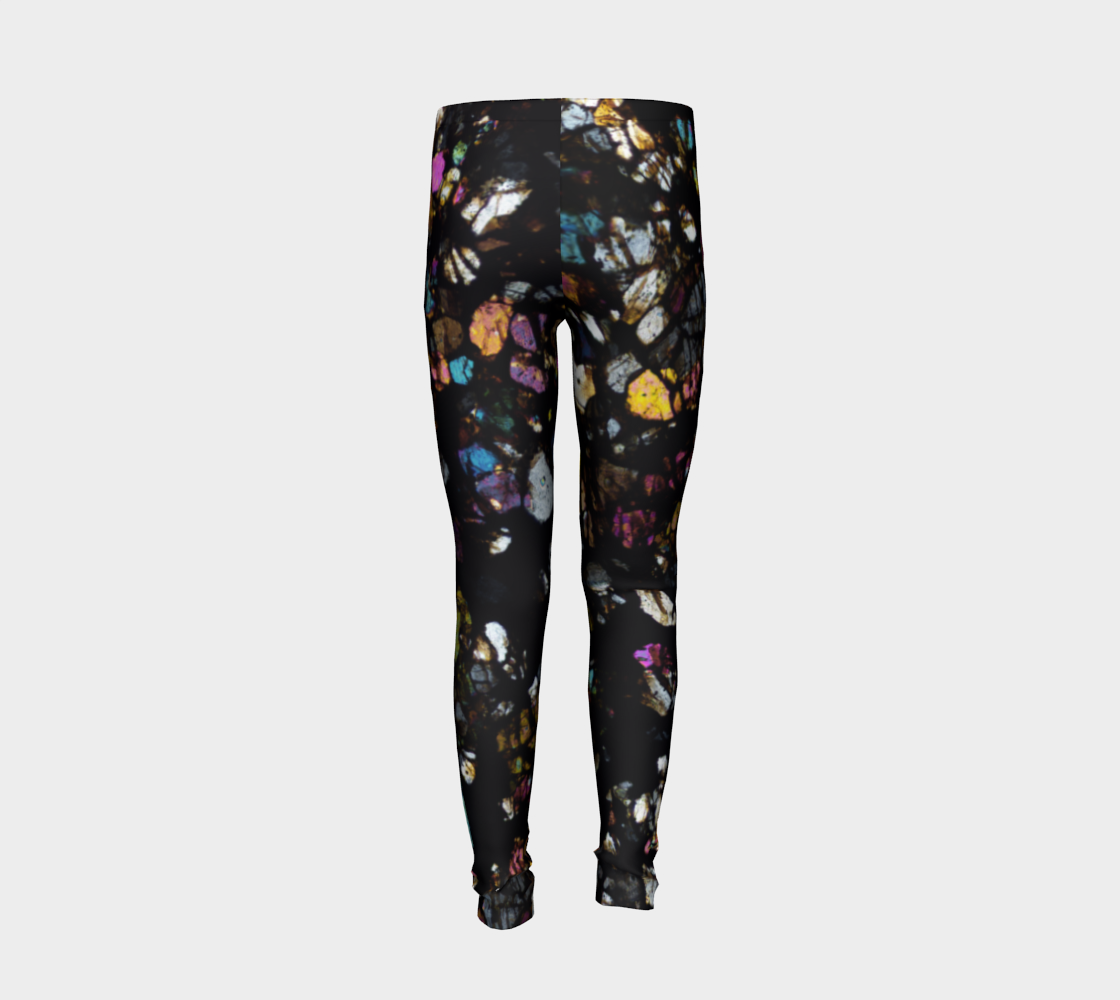 Campo del Cielo Iron Meteorite youth leggings