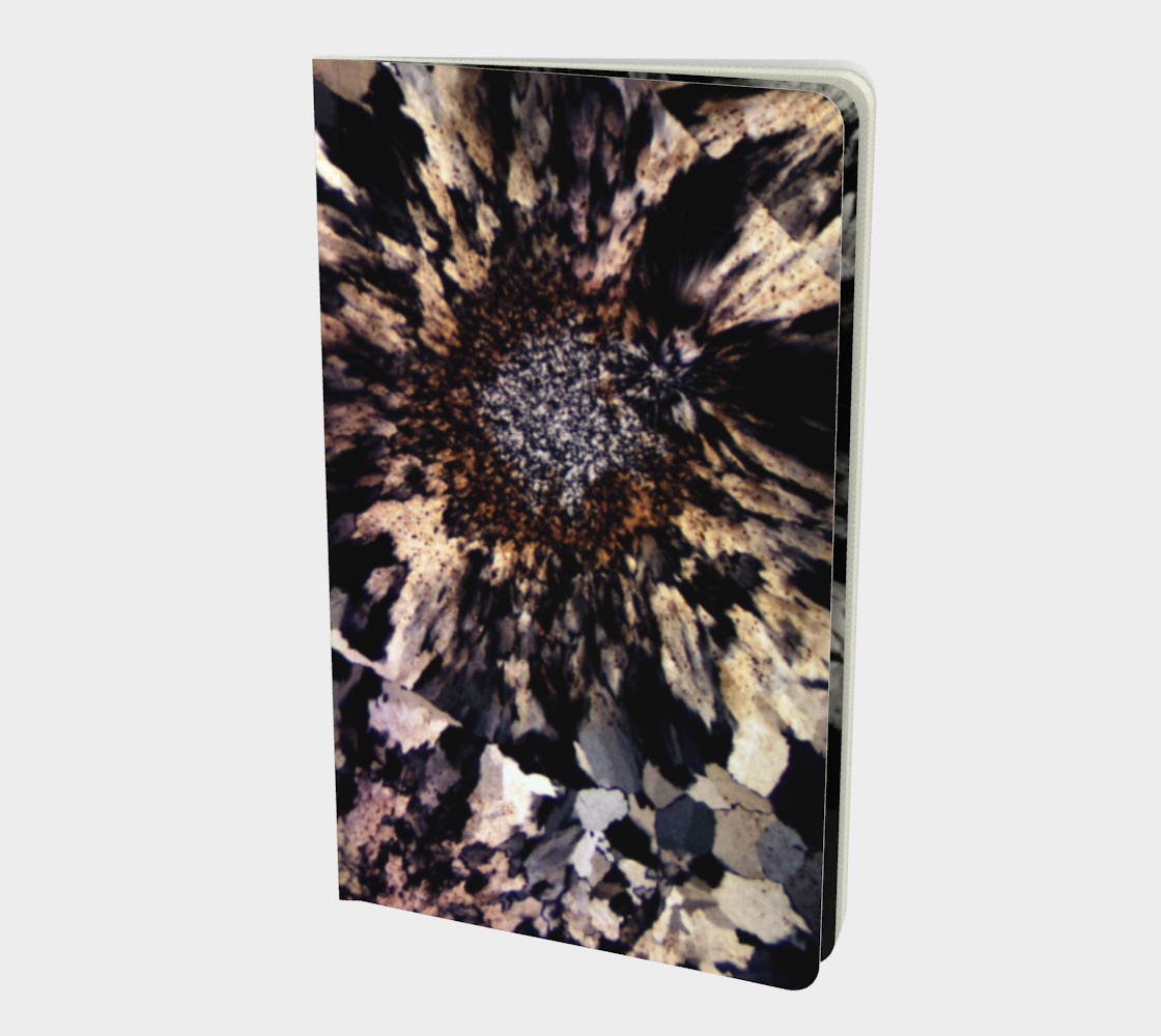 Ocean Jasper ‘Quartz Totality’ softcover journal 5" x 8.25"