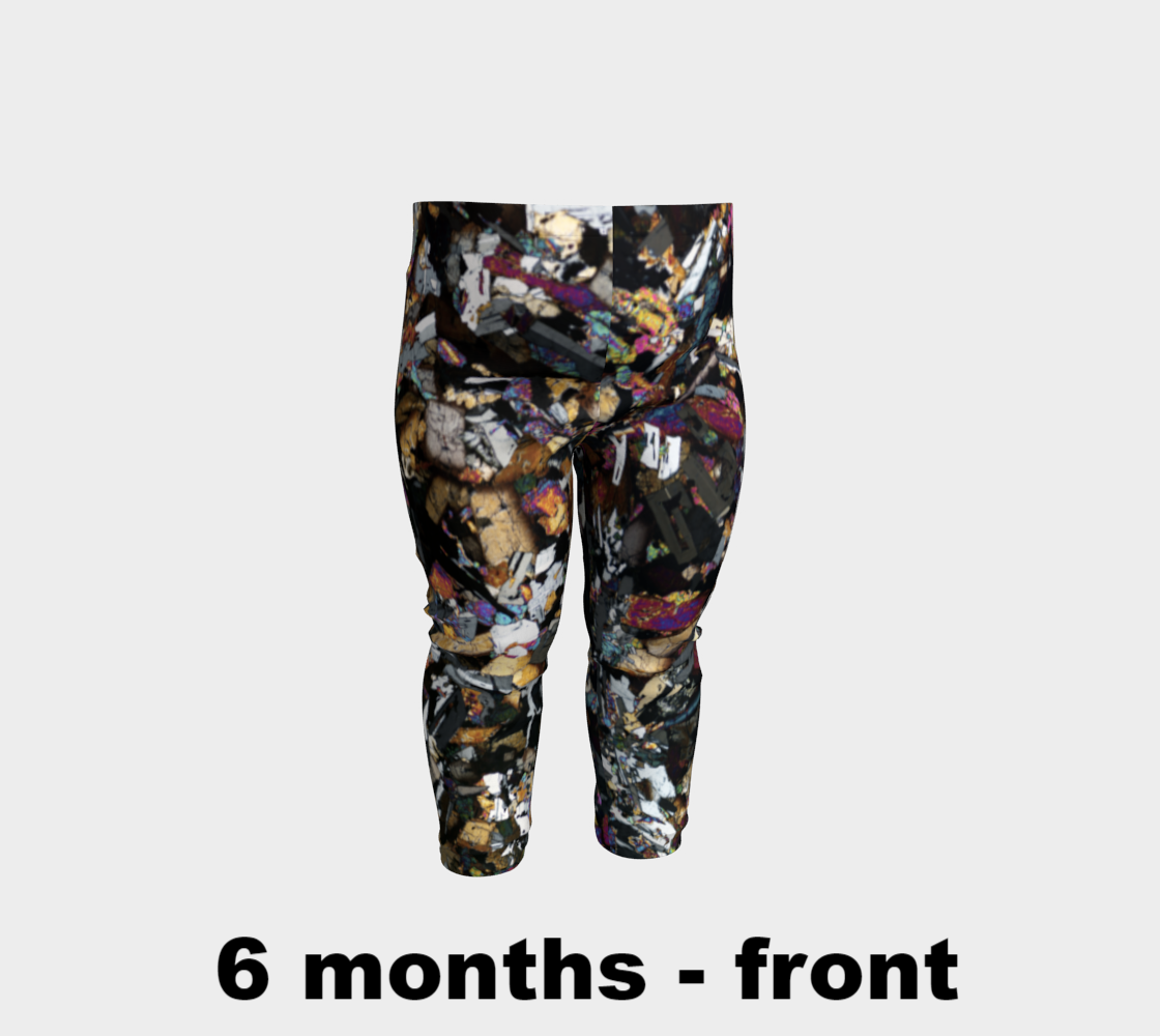 D'Orbigny Angrite Achondrite Meteorite baby leggings