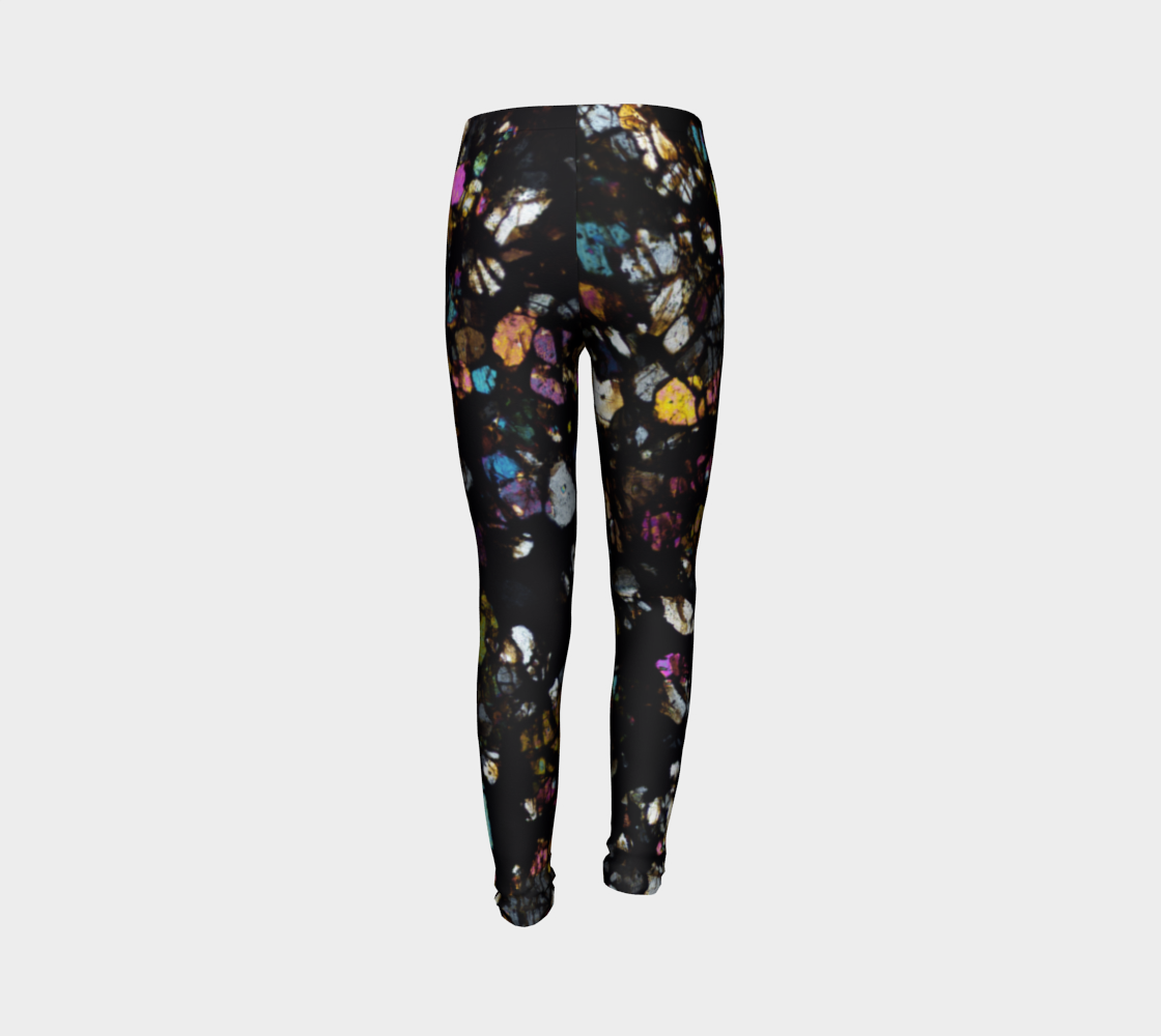 Campo del Cielo Iron Meteorite youth leggings