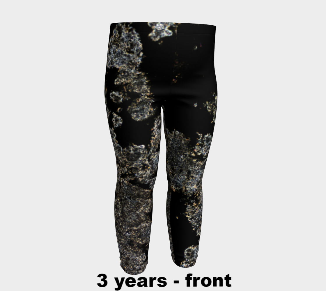 Allende Carbonaceous Chondrite Meteorite CAI baby leggings