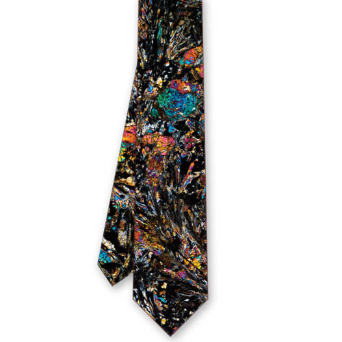 Dhofar 287 Lunar Basalt Meteorite necktie