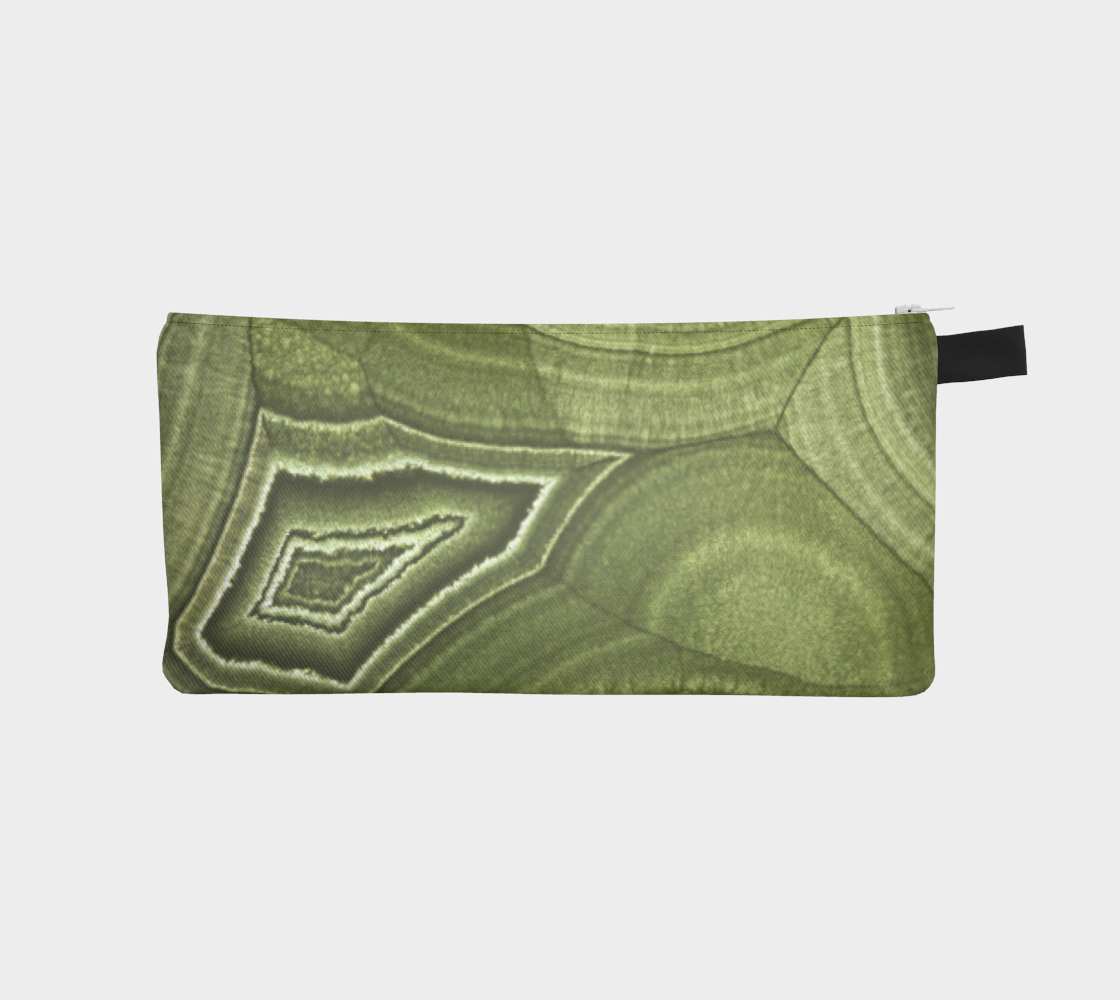 Malachite ‘Verde’ (Bisbee, AZ) pencil case