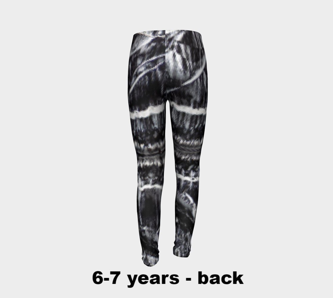 Serpentine from Sloan Kimberlite 'Fierce' youth leggings