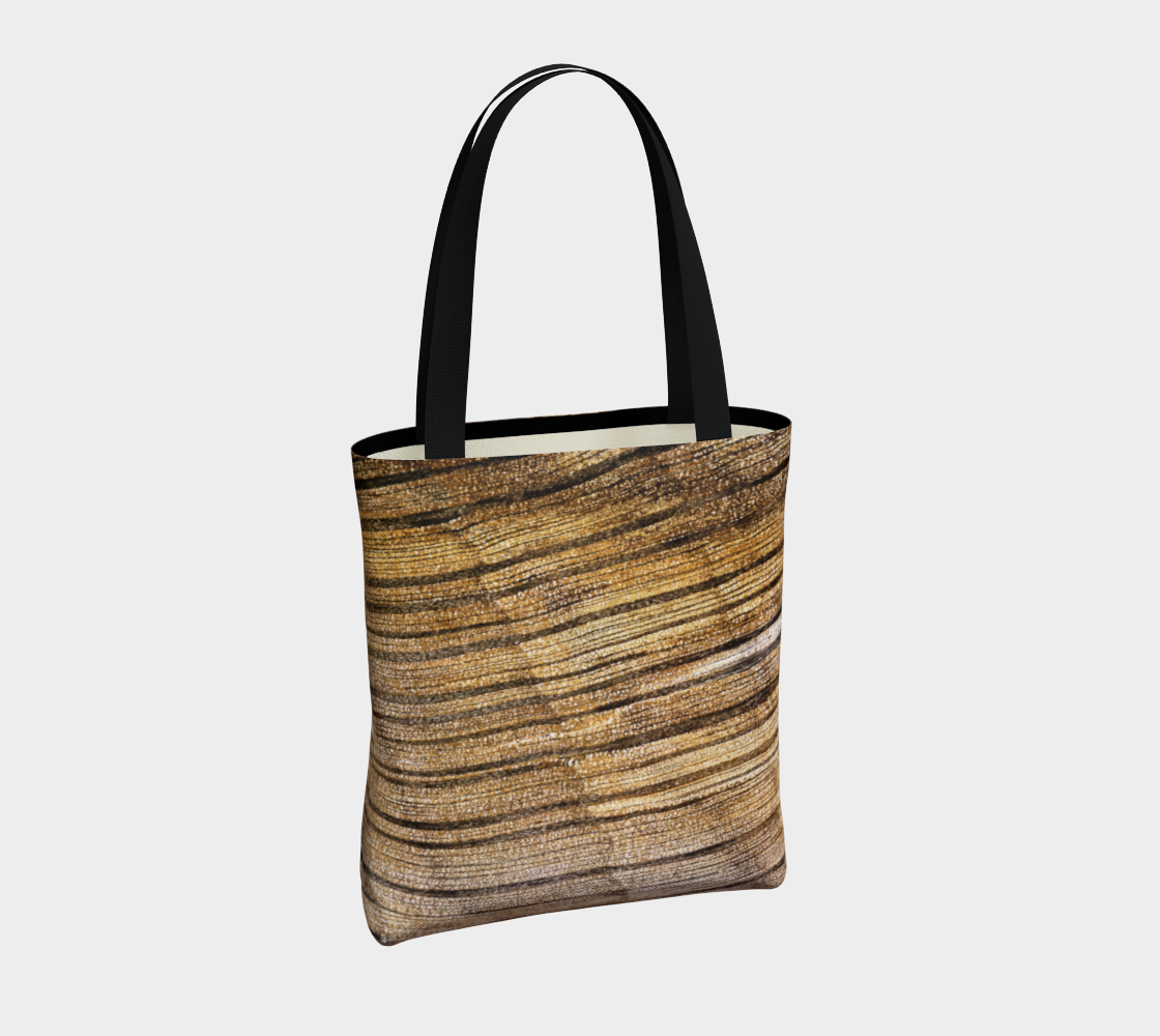 Petrified Wood 'Madera' tote bag