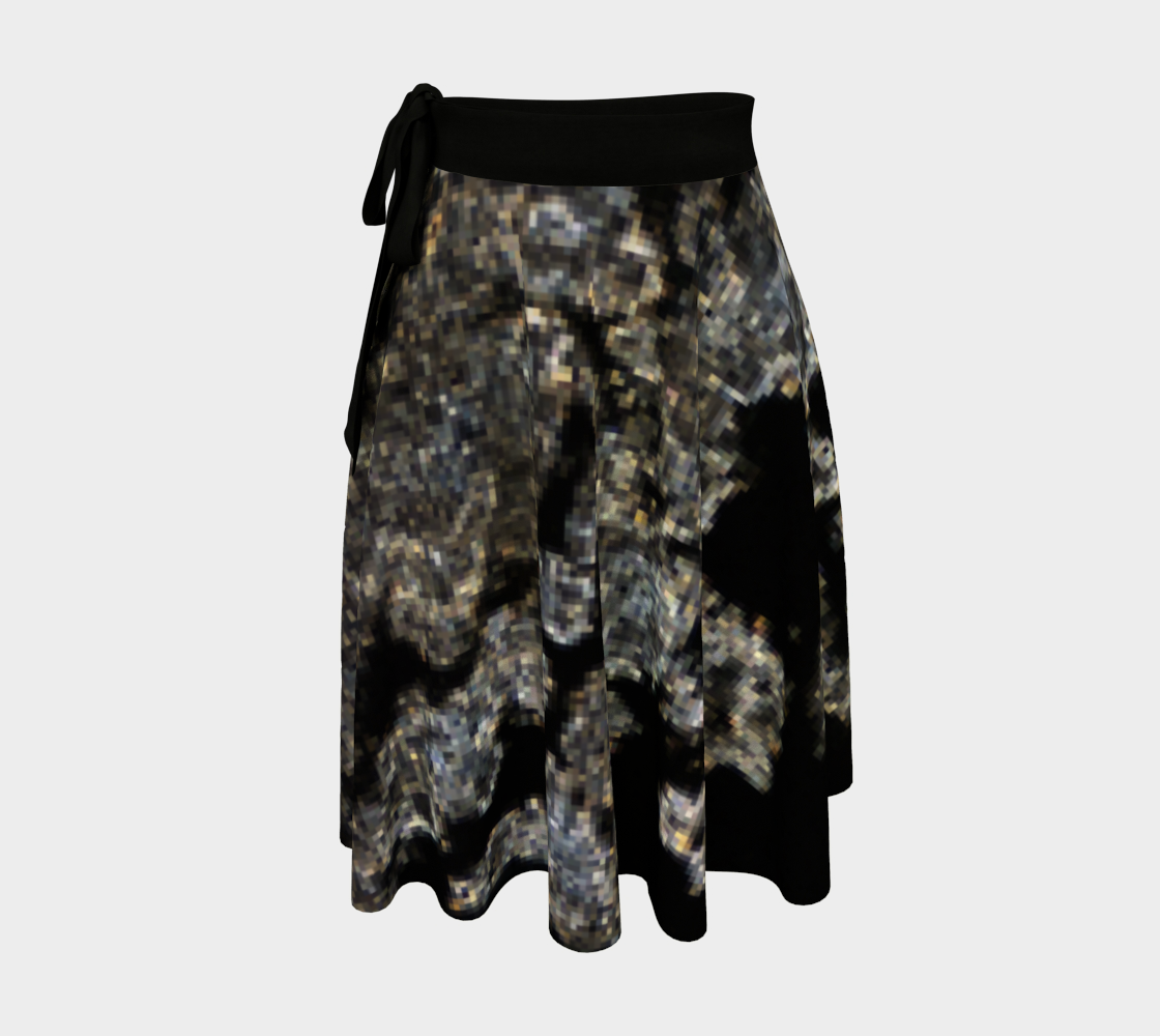 Allende Carbonaceous Chondrite Meteorite CAI wrap skirt