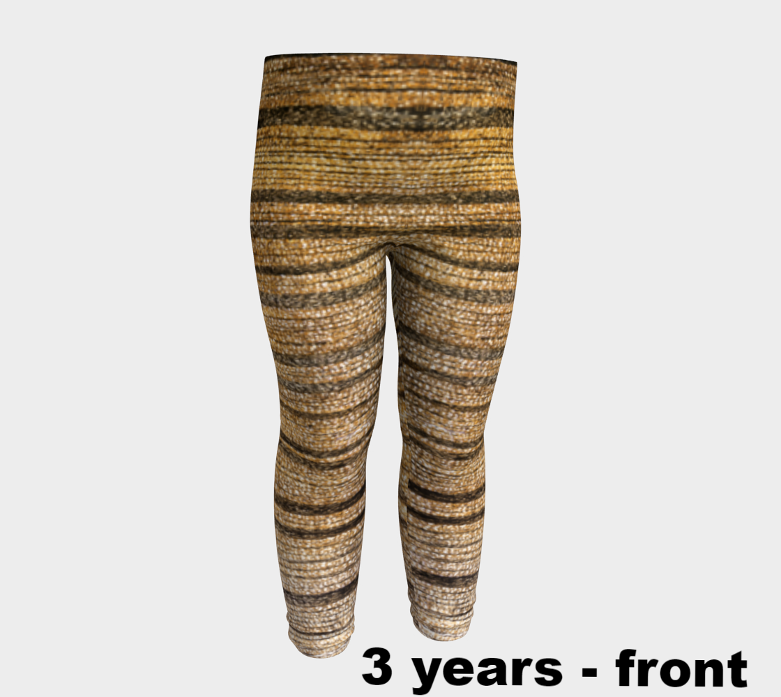 Petrified Wood 'Madera' baby leggings