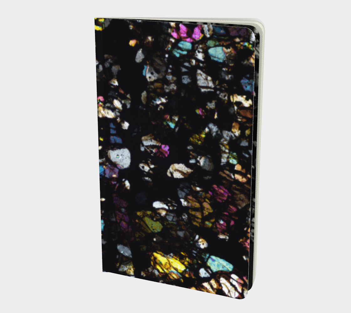 Campo del Cielo Iron Meteorite softcover journal 5" x 8.25"