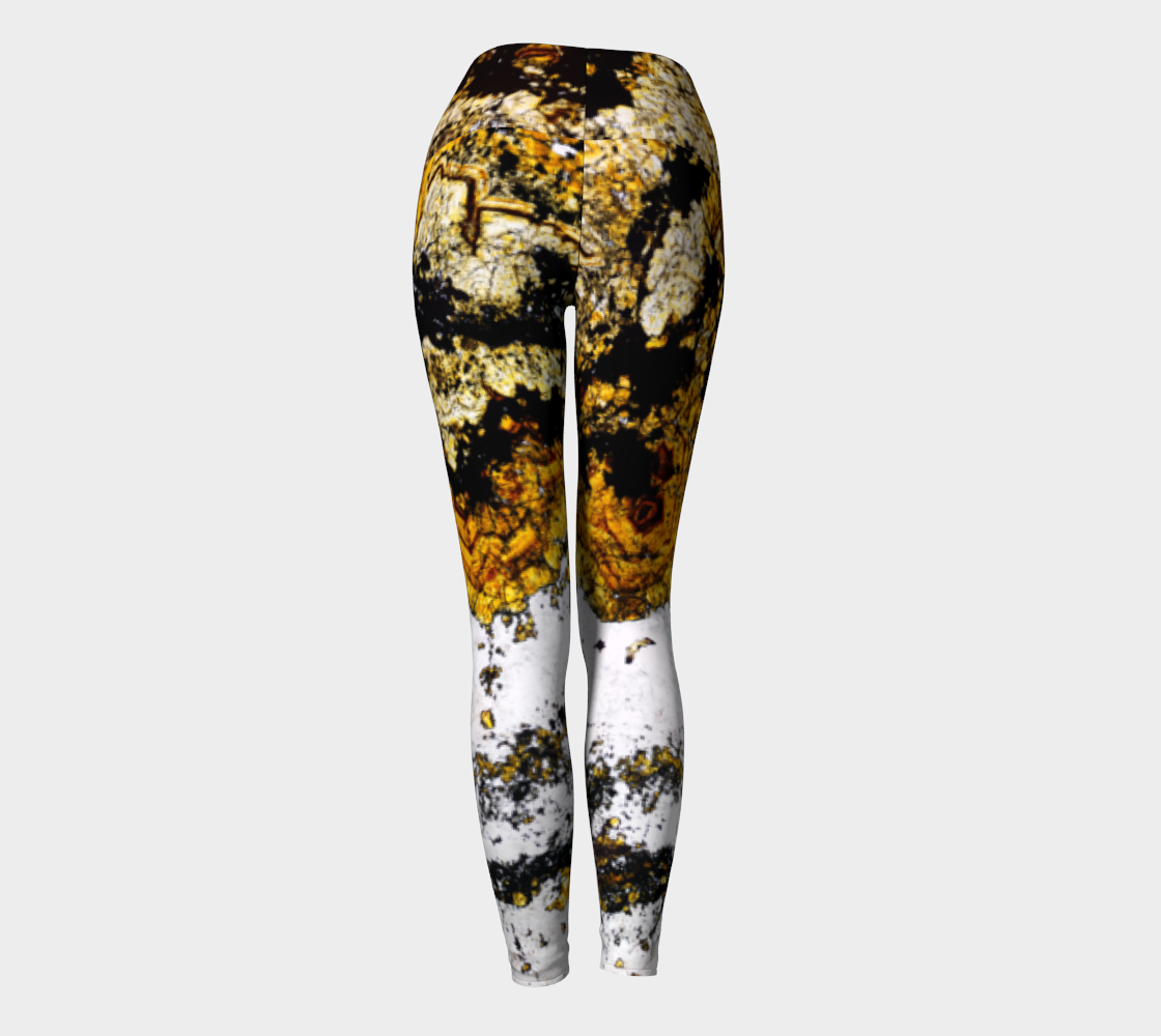 Sphalerite (Red Dog Mine, AK) yoga leggings
