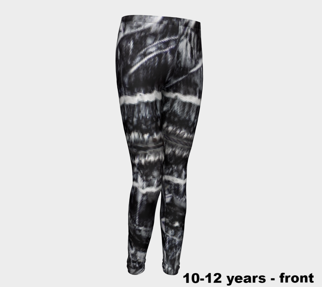 Serpentine from Sloan Kimberlite 'Fierce' youth leggings