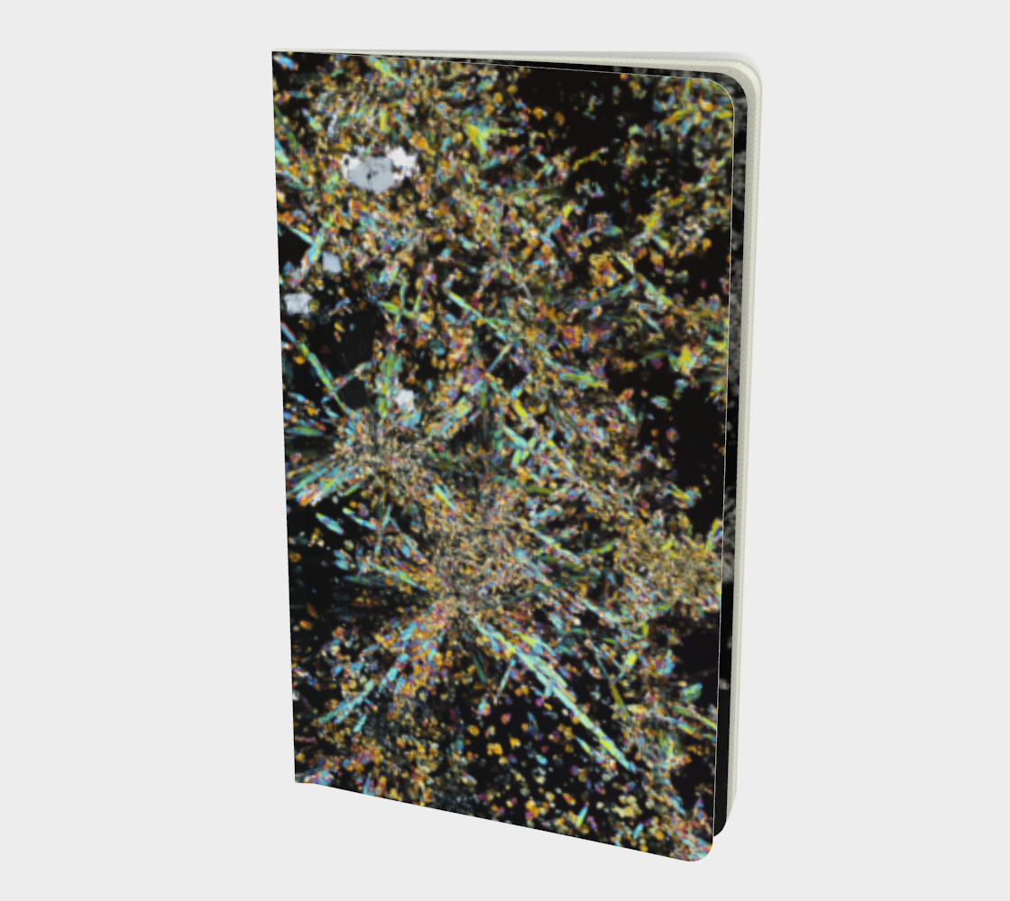 Tourmaline Breccia Pipe (Soledad project, Peru) softcover journal 5" x 8.25"