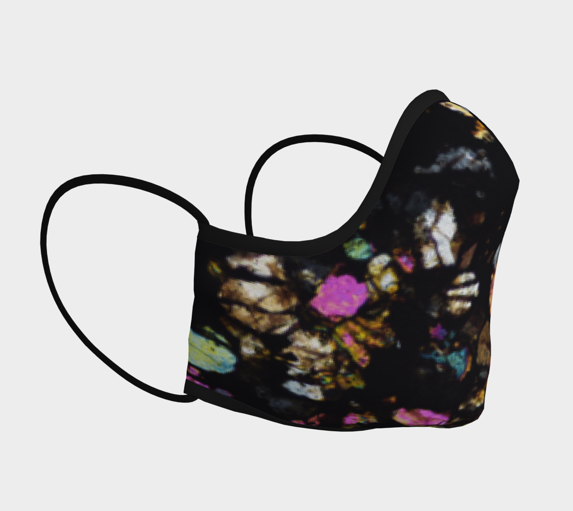 Campo del Cielo Iron Meteorite face mask