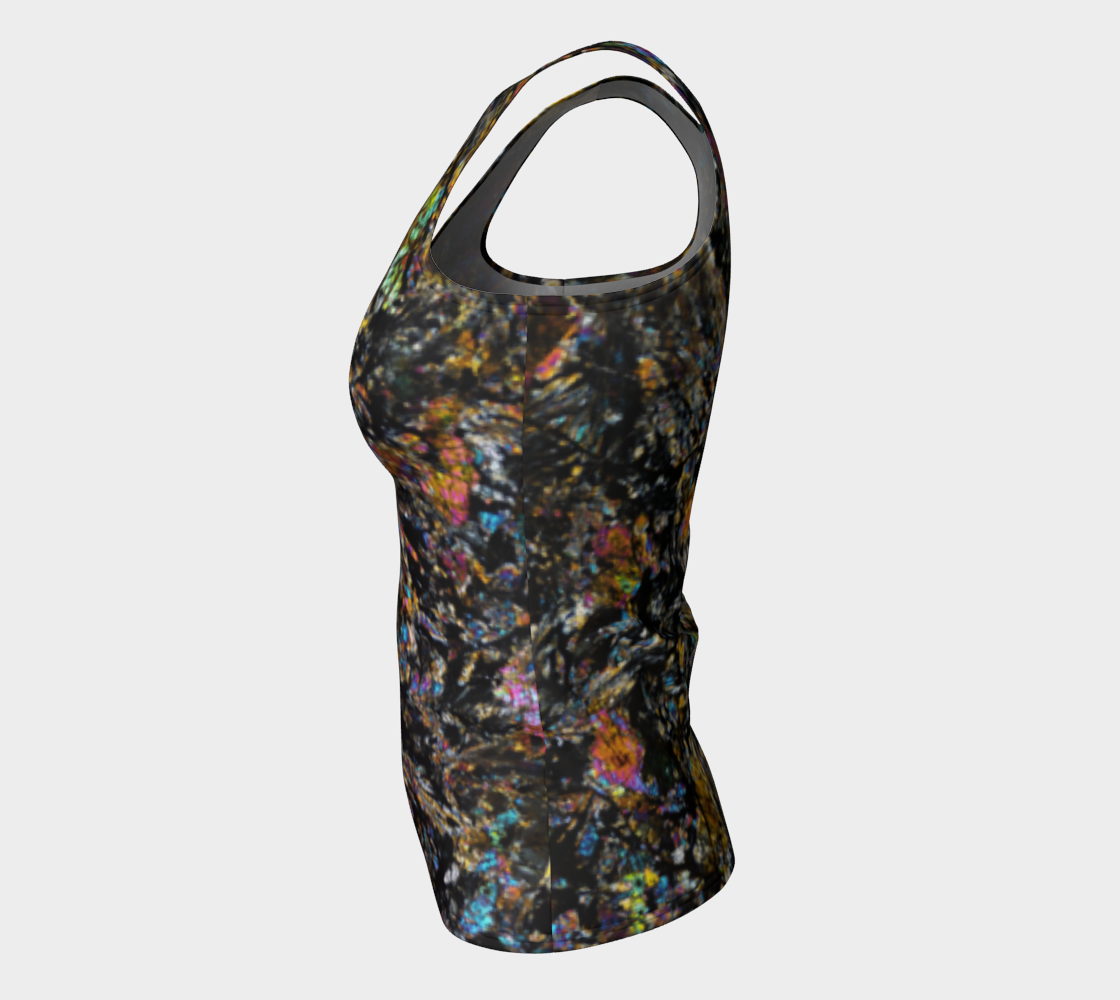 Dhofar 287 Lunar Basalt Meteorite fitted tank top