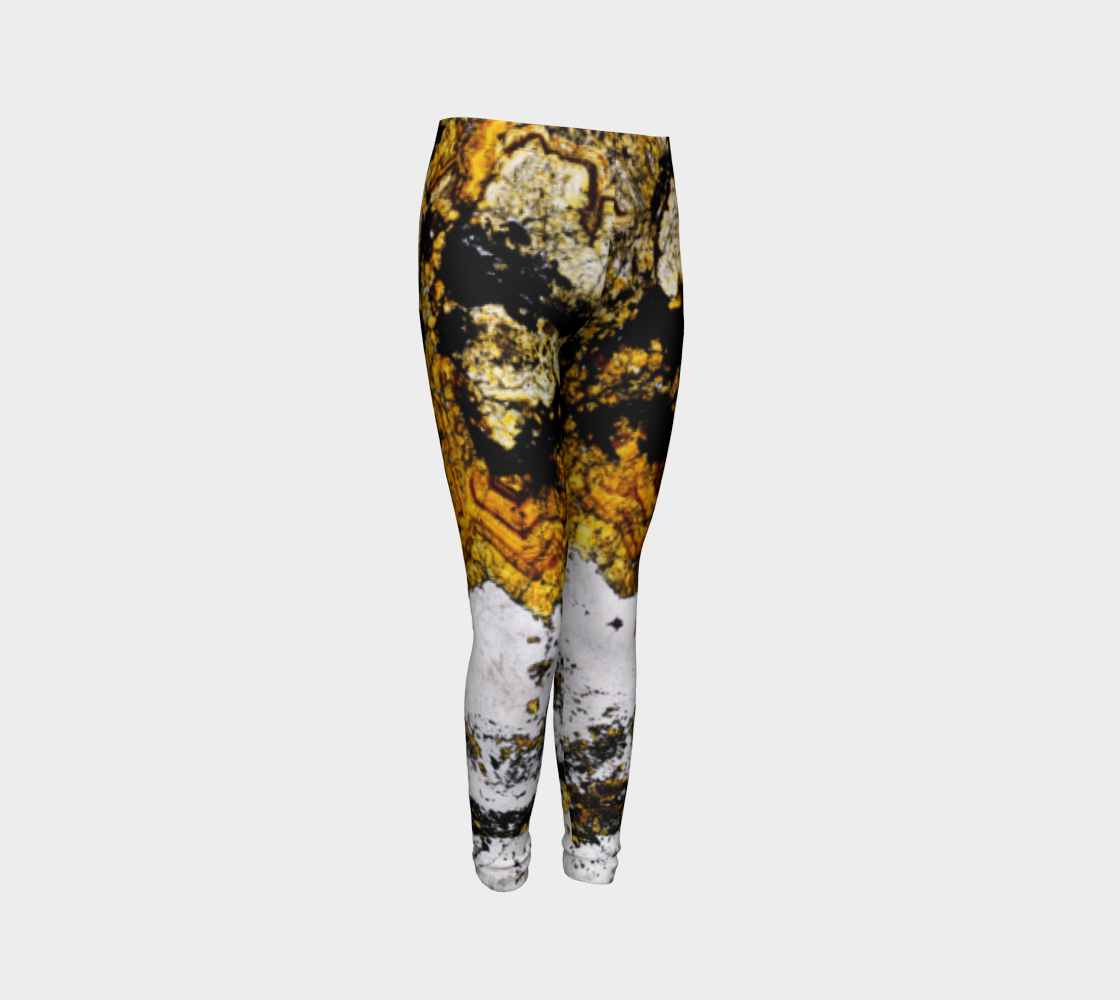 Sphalerite (Red Dog Mine, AK) youth leggings