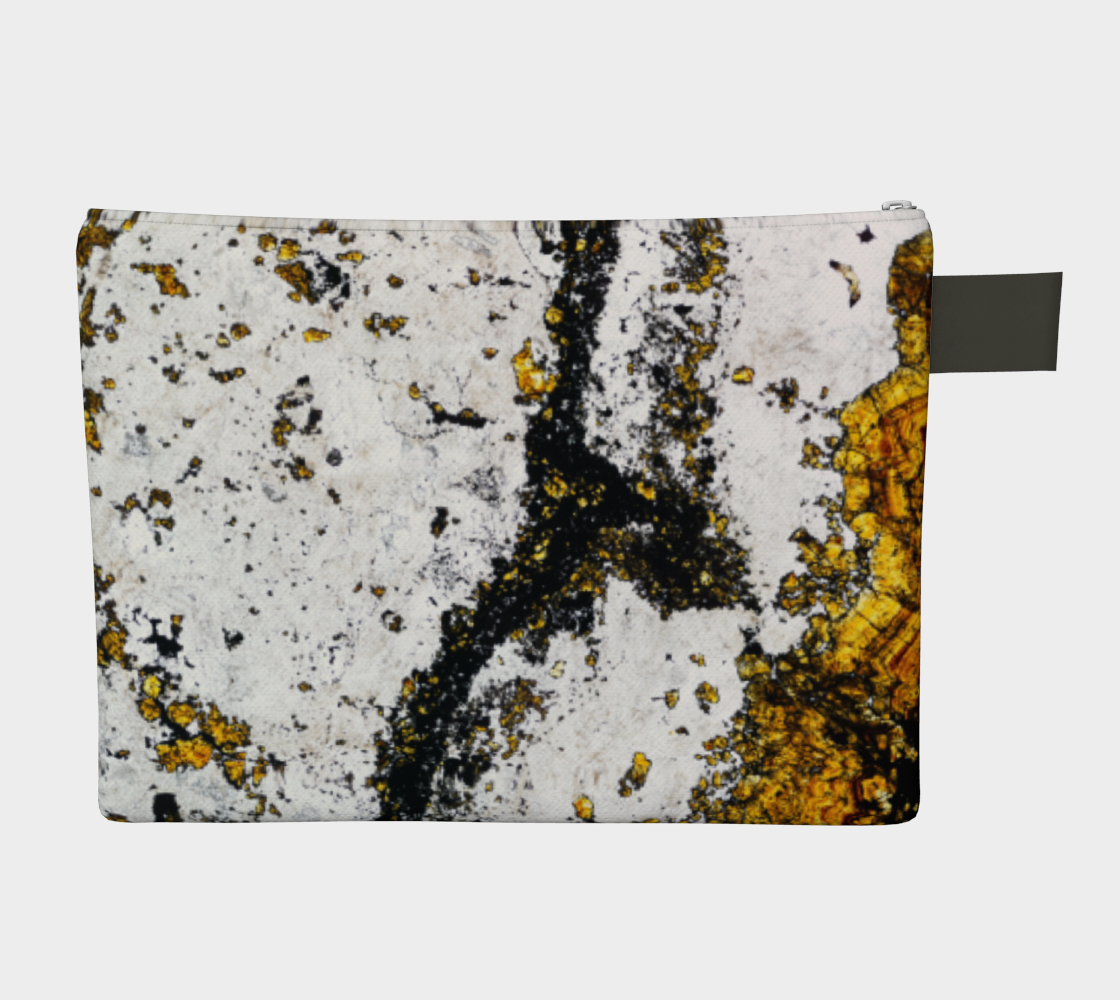 Sphalerite (Red Dog Mine, AK) zipper carry-all