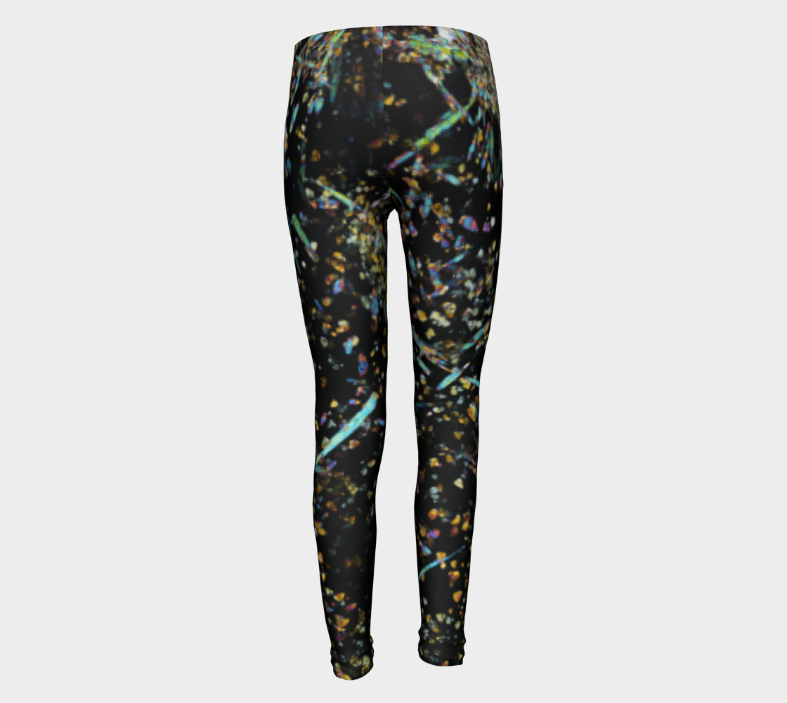 Tourmaline Breccia Pipe (Soledad project, Peru) youth leggings