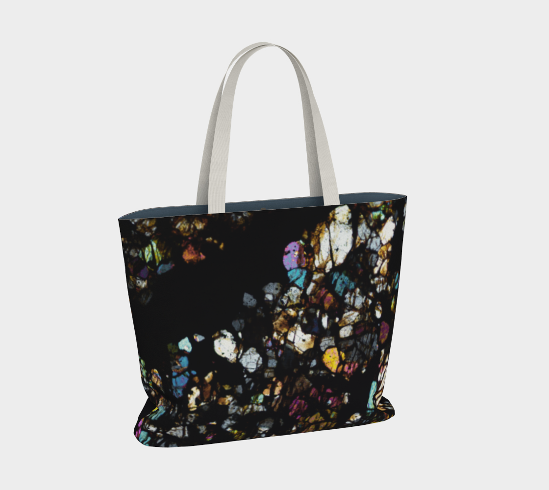 Campo del Cielo Iron Meteorite large tote bag