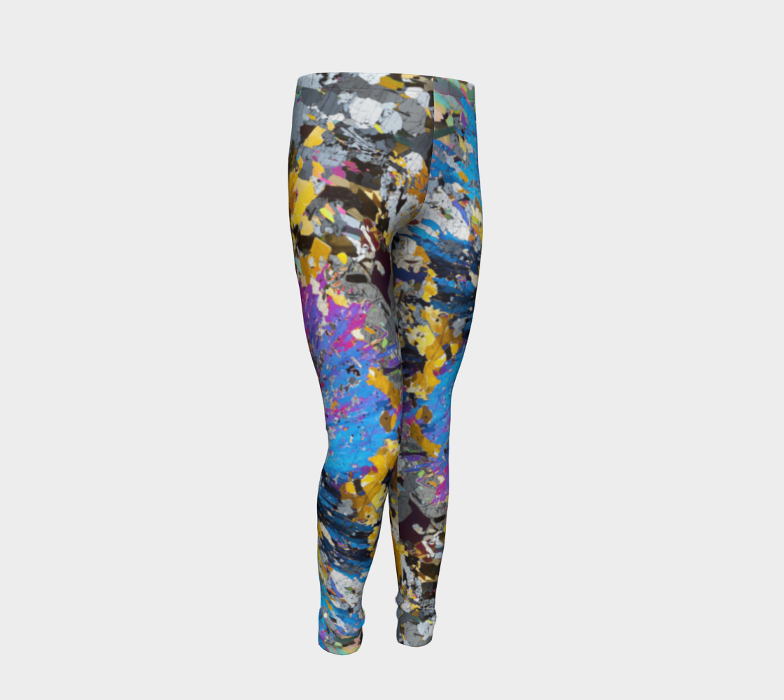 Sillimanite+Phlogopite Metapelite (Oygarden Group-Antarctica) youth leggings