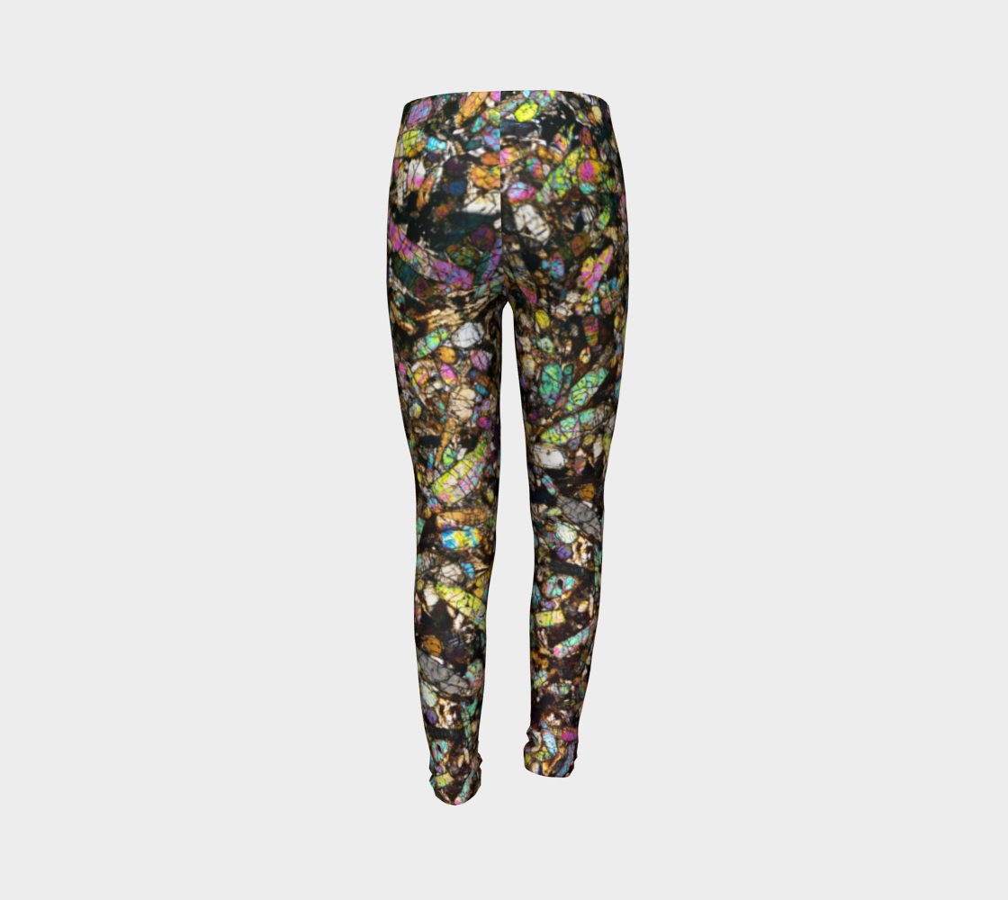 NWA 10153 Martian Nakhlite Meteorite youth leggings